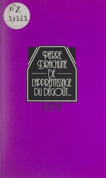 De l'apprentissage du dégoût...