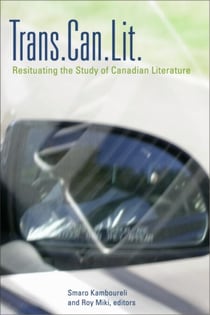 Trans.Can.Lit - Resituating the Study of Canadian Literature