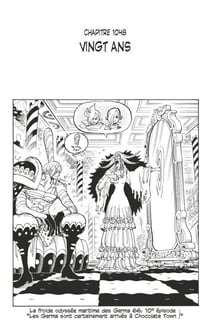 One Piece édition originale - Chapitre 1048 - Vingt ans