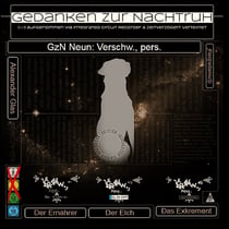 GzN Neun: Verschw., pers. - Ernährer | Elch | Exkrement