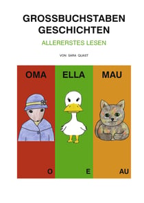 Großbuchstaben Geschichten - Allererstes Lesen