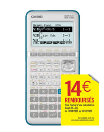 Calculatrice graphique Python - Graph 35+ E II - Casio