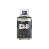 Aérosol 100 ml peinture Pébéo 7A Textile - Noir
