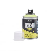 Aérosol 100 ml peinture Pébéo 7A Textile - Jaune fluo