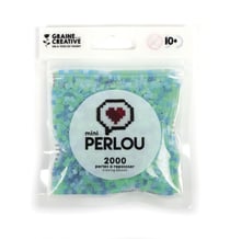 Sachet Mini perlou - Bleu vert