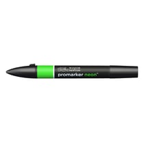 Marqueur double pointe Winsor & Newton - ProMarker - Néon - vert rayonnant - Permanent