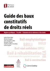 Baux à long terme constitutifs de droits réels