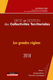 Droit et gestion des collectivités territoriales (édition 2018)