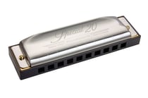 Hohner Progressive Special 20 - Harmonica diatonique - Tonalité A - 10 trous