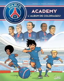 Paris Saint-Germain Academy : l'album de coloriages !