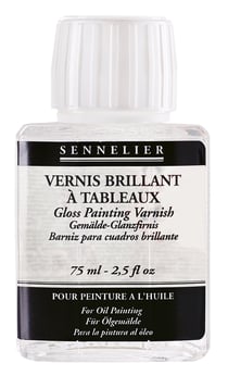 Vernis brillant à tableaux Sennelier - Flacon de 75 ml