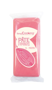 Pâte d'amandes ScrapCooking® - Rose - 200 g