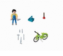 Bricoleur avec matériel et vélo - Playmobil - 4791