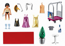 Top modèle avec tenues de plage - Playmobil - 6153