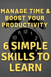 How To Manage Time & Boost Productivity - E-book