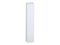 Lettre I majuscule - carton blanc - 12 cm