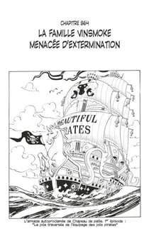 One Piece édition originale - Chapitre 864 - La famille Vinsmoke menacée d'extermination