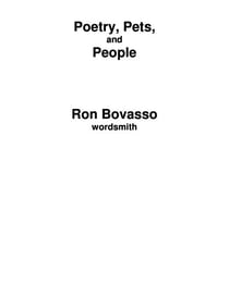 Poetry, Pets, and People