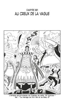 One Piece édition originale - Chapitre 881 - Au creux de la vague