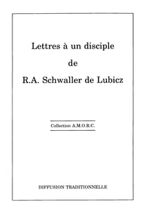Lettres à un disciple