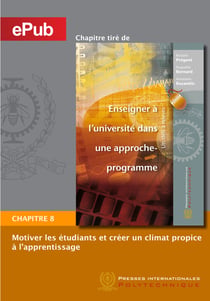 Motiver les étudiants et créer un climat propice à l'apprentissage (Chapitre)