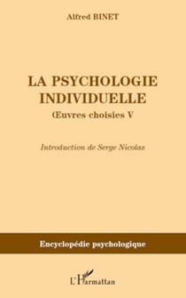 La psychologie individuelle - �uvres choisies V