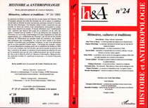MÉMOIRES, CULTURES ET TRADITIONS