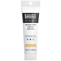 Tube 59 ml de peinture acrylique Liquitex Heavy Body série 1 - Titan écru - Extra-fine