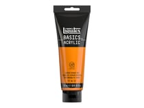 Tube 250 ml de peinture acrylique Liquitex - Basics - Orange de cadmium imitation