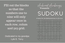 Awkward Awakenings Presents Sudoku