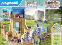 Playmobil® - Amelia & Whisper avec box pour chevaux - 71353 - Playmobil® Horses of waterfall