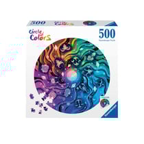 Puzzle rond 500 pièces - Astrologie Circle of Colors - Ravensburger