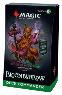 Deck Commander Magic: The Gathering Bloomburrow - Stock de provisions - Magic: The Gathering