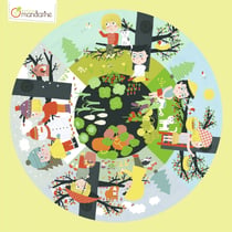 Puzzle grande taille, Les saisons