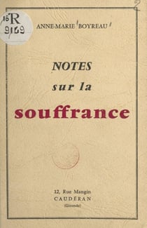 Notes sur la souffrance