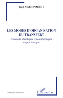 Les modes d'organisation du transfert - Transferts névrotiques et non névrotiques en psychanalyse