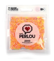 Sachet Mini perlou - Jaune orange