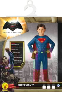 Batman vs Superman - Déguisement Classique Superman Dawn of Justice Taille L