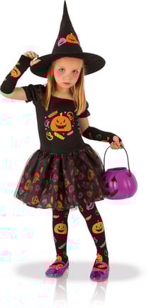 Déguisement - Sorcière citrouille - Taille M