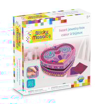 Sticky Mosaics® Boîte à bijoux en forme de coeur