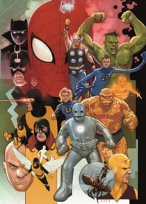 Clementoni 1000 pièces - Marvel 80°