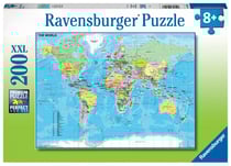 Puzzle Carte du Monde - 200 pièces