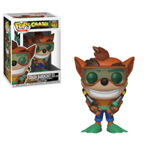 Figurine Funko Pop - Crash Bandicoot - Scuba n°421