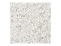 Perles Miyuki Delicas 11/0 - Tube de 7 g - Color DB-52 inside  Color lined rainbow - Créalia