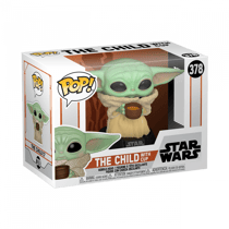 Figurine Funko POP! - Star Wars The Mandalorian - Bébé Yoda avec tasse n°378