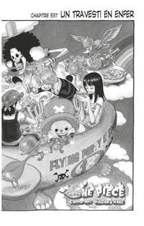 One Piece édition originale - Chapitre 537 - Un travesti en enfer