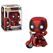 Figurine Funko POP! - Marvel - Deadpool sur scooter n°48