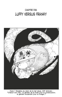 One Piece édition originale - Chapitre 336 - Luffy versus Franky