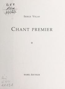 Chant premier