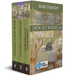 Amish Cupcake Cozy Mystery Box Set Book 4-6 - Amish Cupcake Cozy Mystery